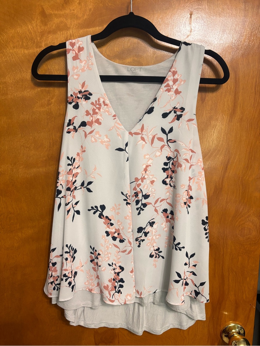 LOFT | size S | flowy floral blouse